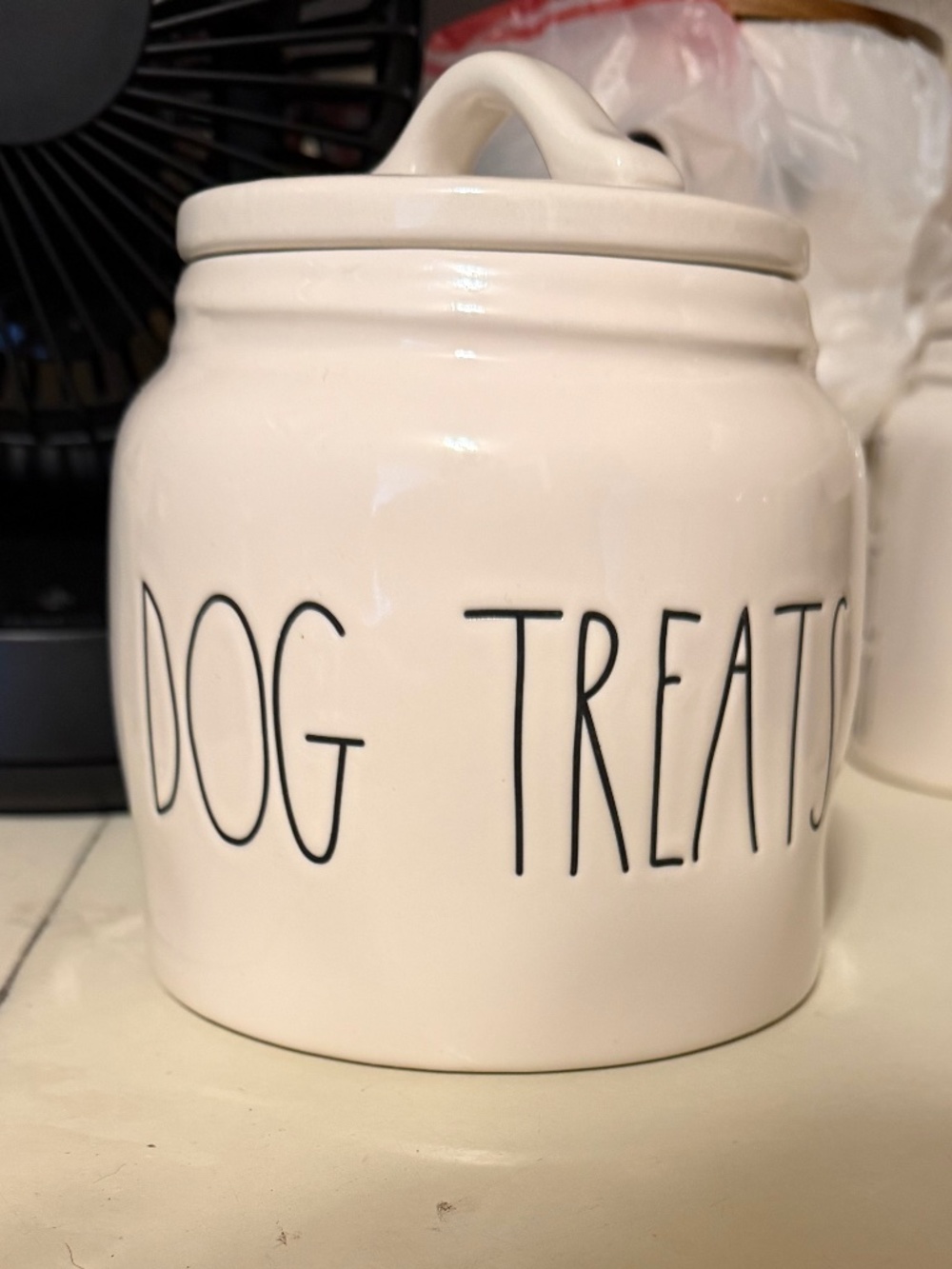 Rae Dunn Dog Treats Jar